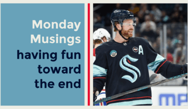Monday Musings: Having fun toward the end