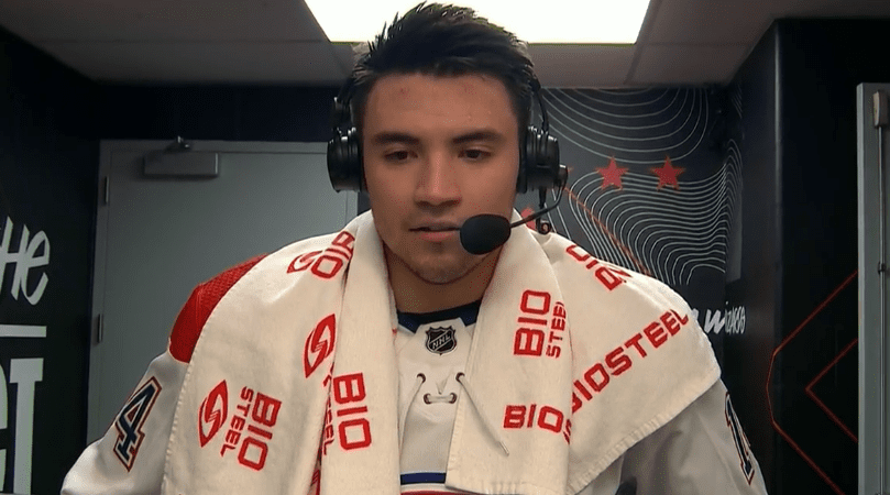 Montreal Canadiens forward Nick Suzuki