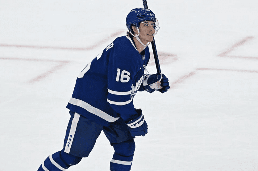 Montreal canadiens mitch marner via Icon Sports