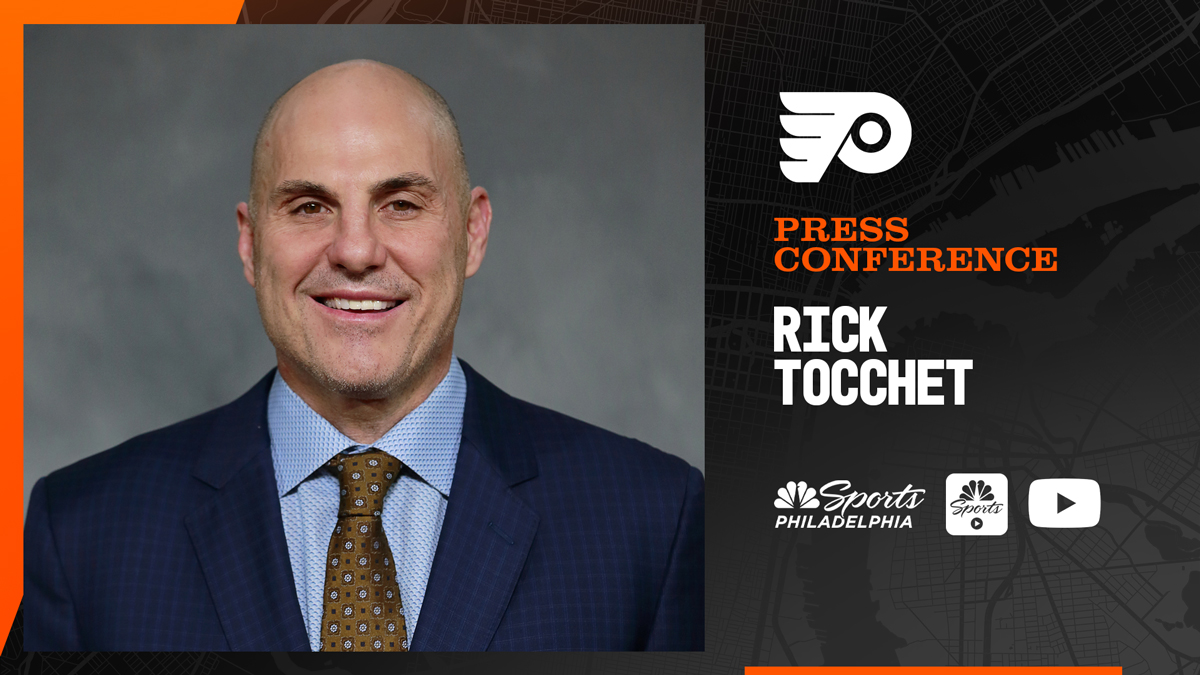 Watch Flyers head coach Rick Tocchet’s introductory press conference – NBC Sports Philadelphia