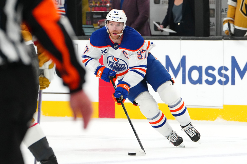 NHL: Edmonton Oilers at Vegas Golden Knights
