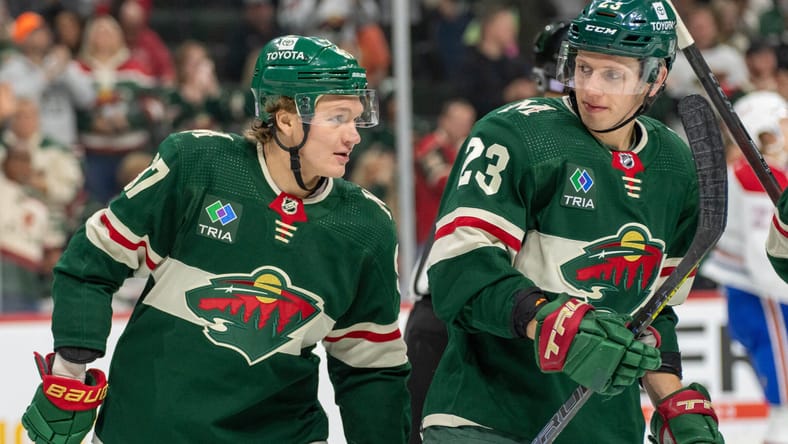 Marco Rossi, Kirill Kaprizov - NHL - Minnesota Wild