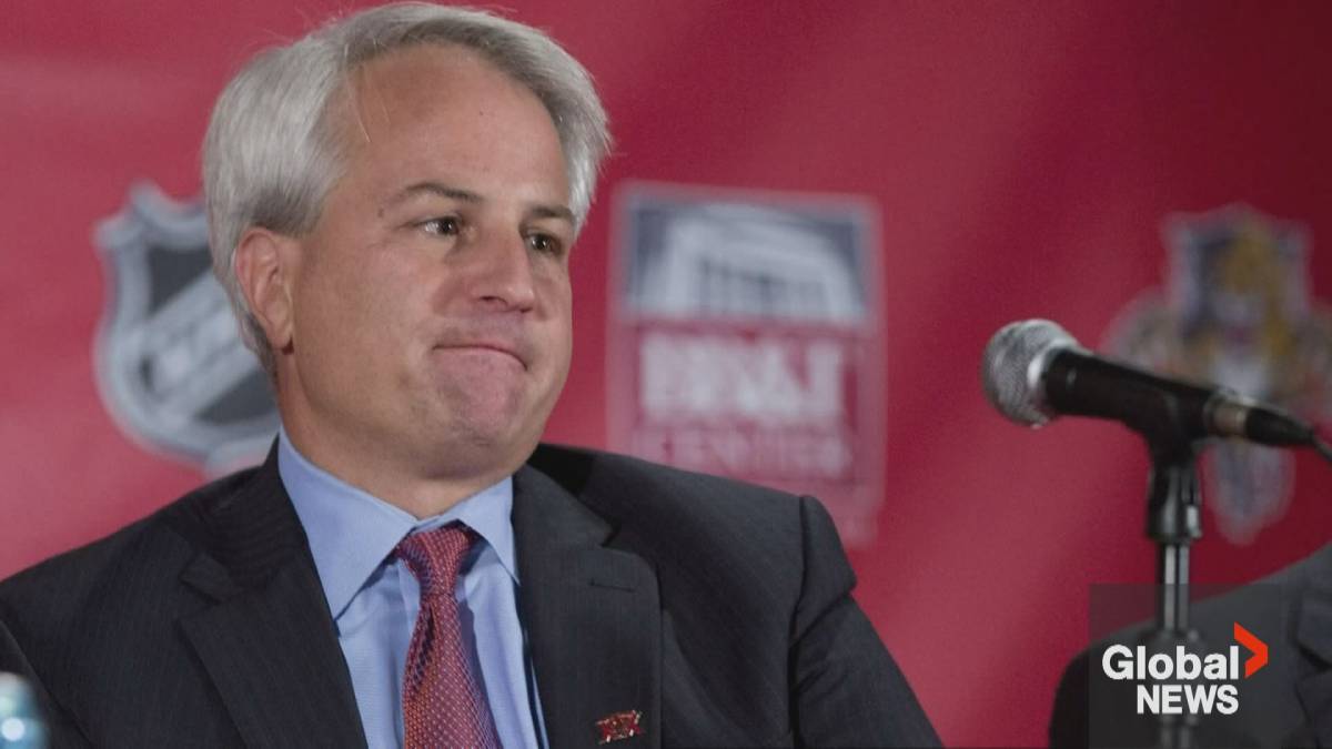 Click to play video: 'NHL benches Florida Panthers executive over ‘inappropriate’ social media comments'