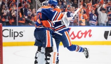 Oilers top Kings 6-4 to advance to second round of NHL playoffs - Edmonton