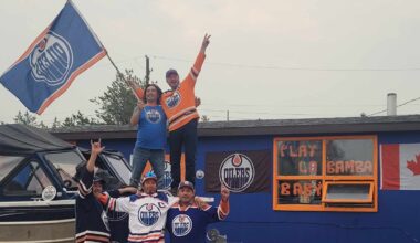 Oilers fans across the NWT