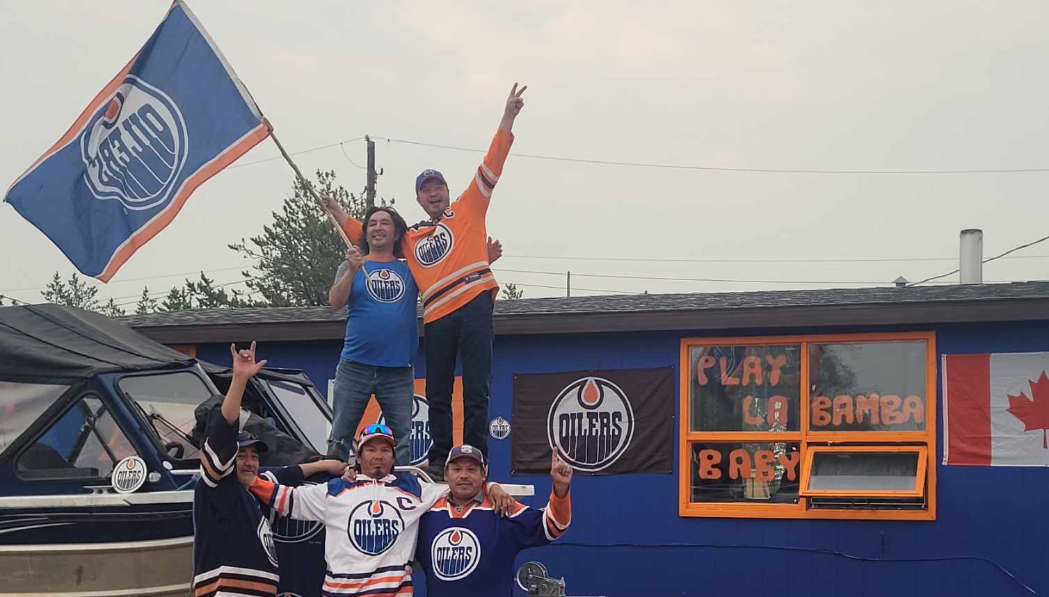 Oilers fans across the NWT