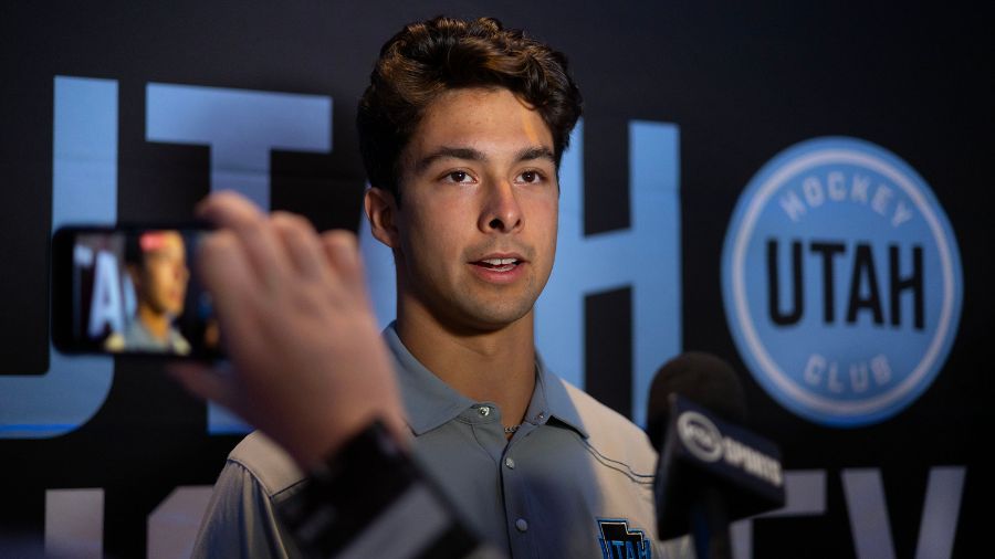 Dylan Guenther Utah Hockey Club....