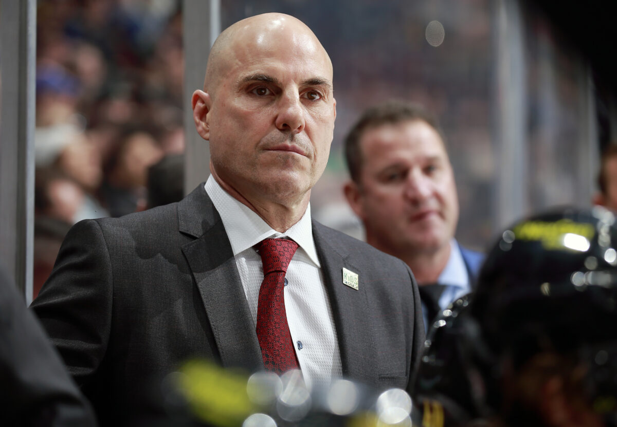 Rick Tocchet Vancouver Canucks