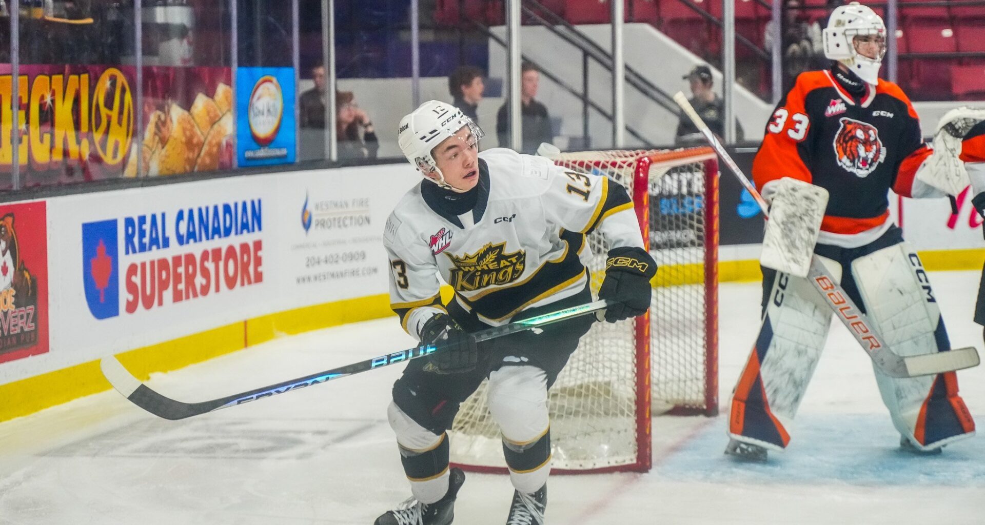 Roger McQueen Brandon Wheat Kings