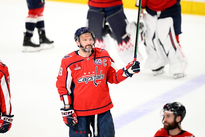 Alex Ovechkin says he intends to keep playing for the Capitals, his 21st NHL season at age 40