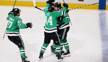 Harley scores on OT power play, Stars beat Jets 2-1 to reach 3rd straight West final