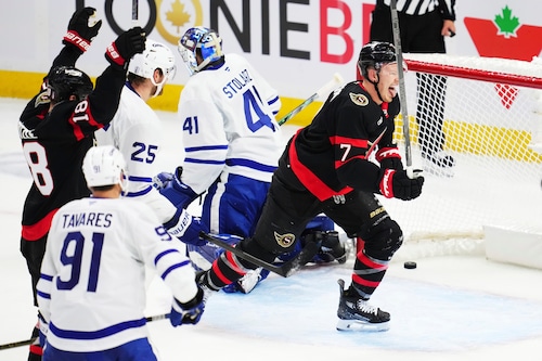Maple Leafs Senators Hockey