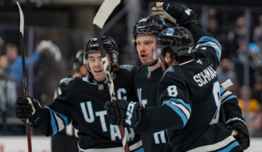 Utah’s NHL team unveils permanent name, logo after lengthy fan vote