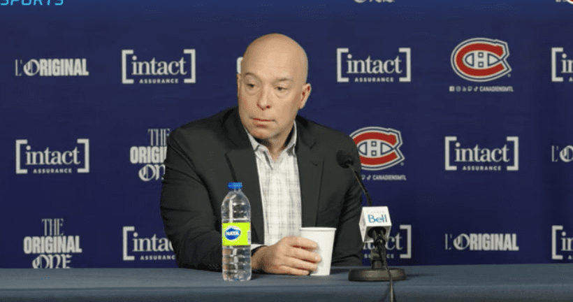 Montreal Canadiens GM Kent Hughes nhl waiver waivers