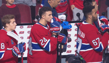 montreal canadiens lane hutson logan mailloux