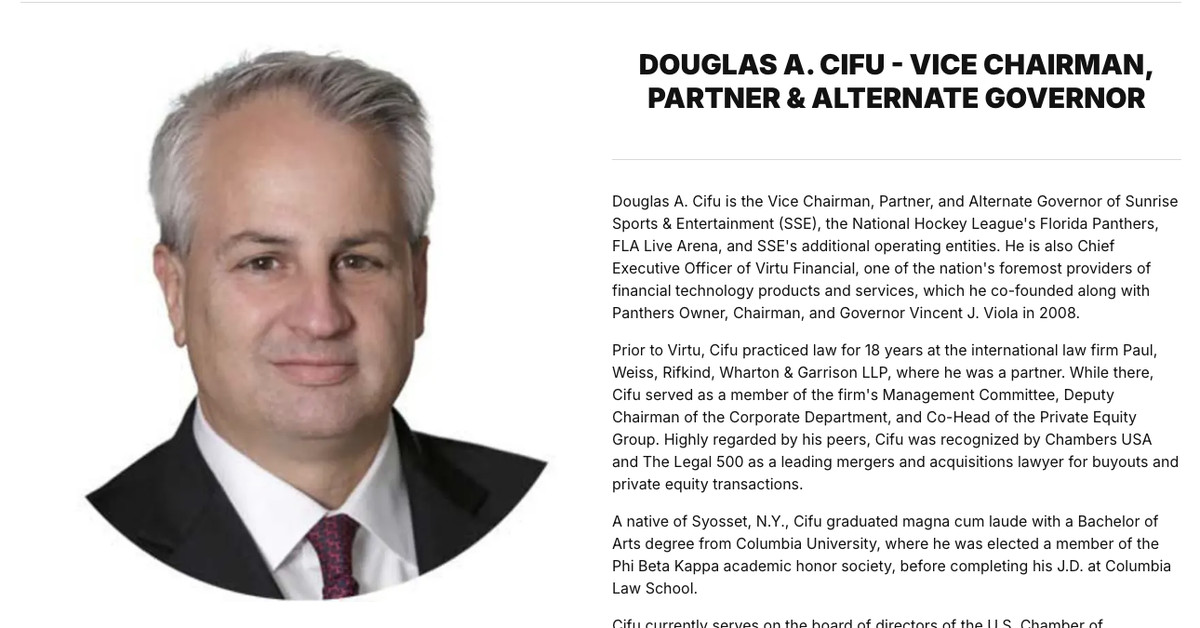 Florida Panthers executive suspended by NHL for mind-numbing ‘51st state’ message to Maple Leafs fan