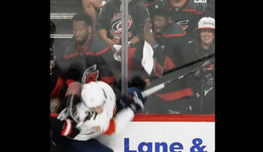 Xavier Legette went to his first NHL game, and the video is exactly as delightful as you’d imagine