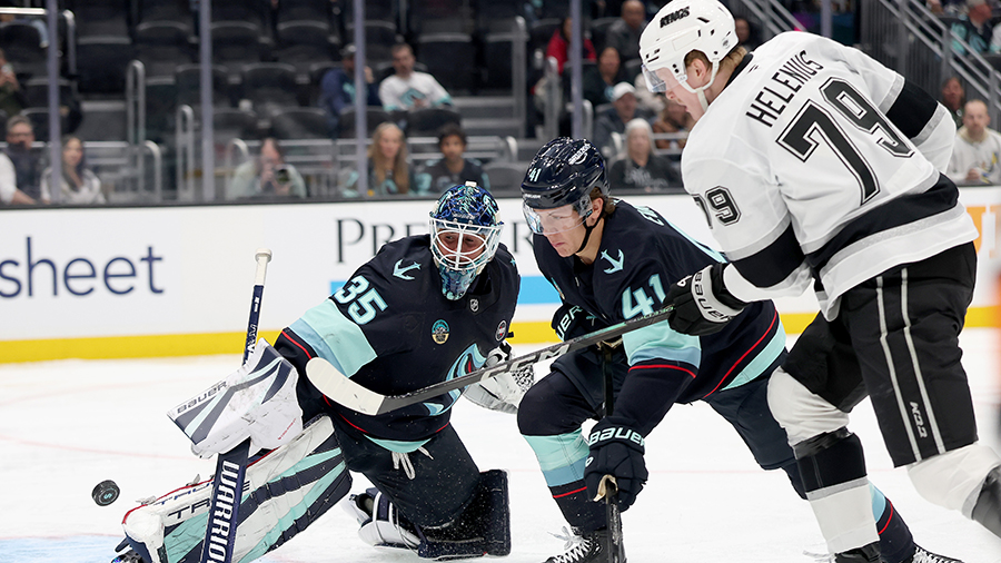 Seattle Kraken Los Angeles Kings April 2025 season finale...