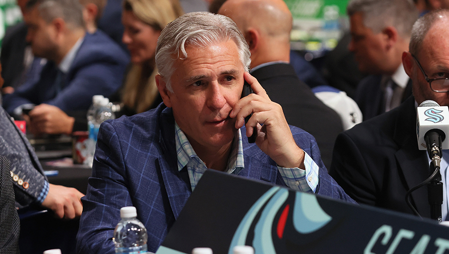 Seattle Kraken Ron Francis...