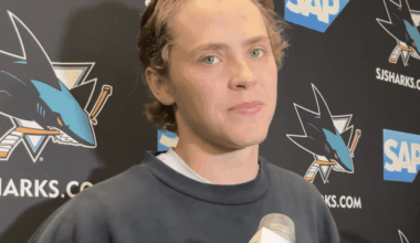 Smith Surprised by How Close He Got With Celebrini, Hopes To Play Center Again