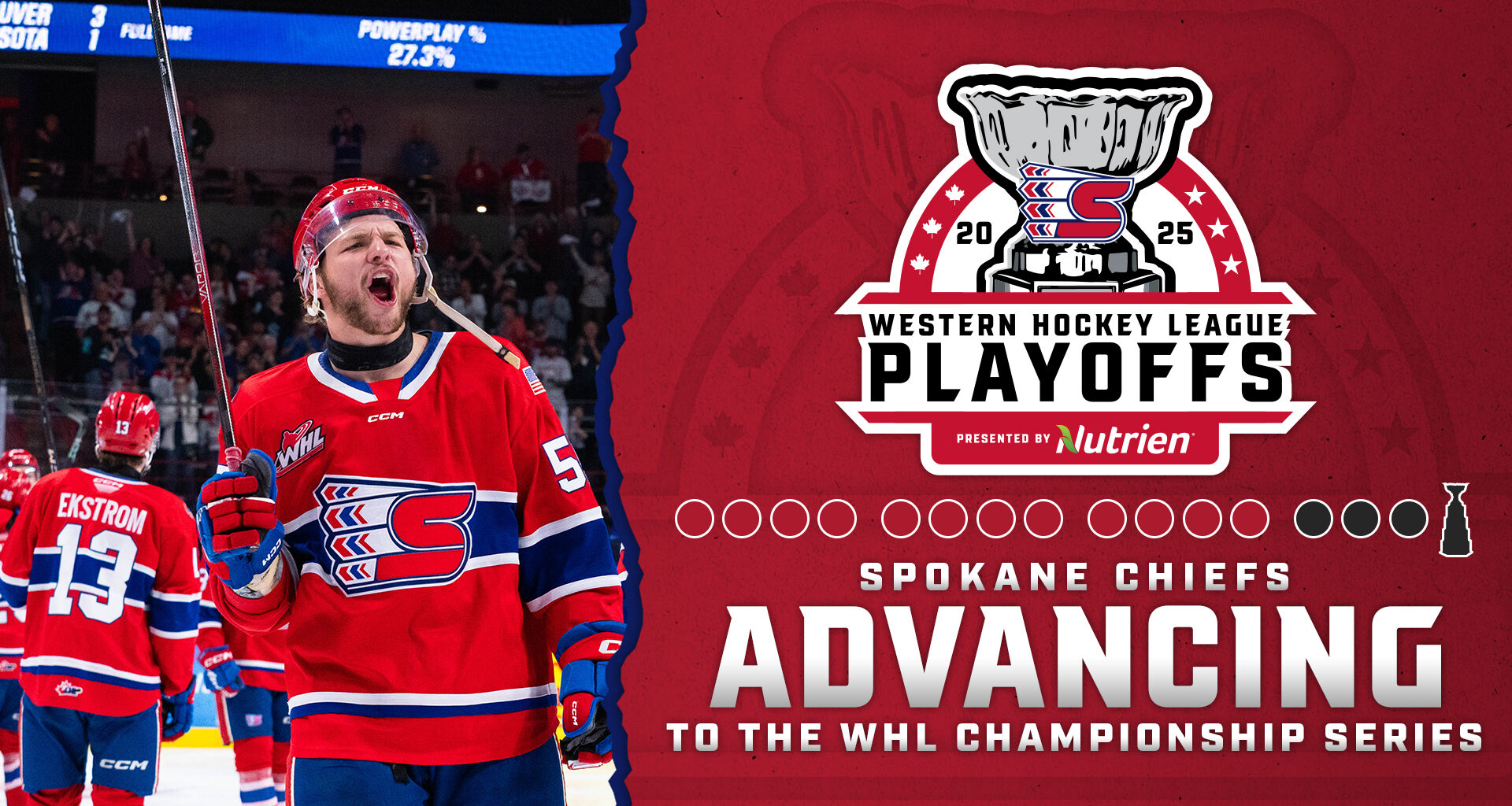 Spokane Chiefs sweep Winterhawks, advance to 2025 WHL Championship Series