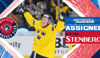 Springfield Thunderbirds | Blues Transfer F Otto Stenberg to T-Birds