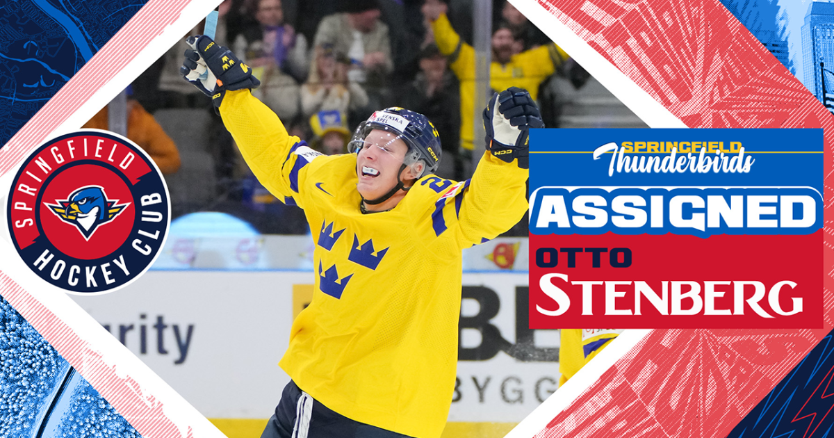 Springfield Thunderbirds | Blues Transfer F Otto Stenberg to T-Birds