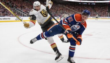 Edmonton Oilers look to eliminate Vegas Golden Knights from NHL playoffs in Game 5 - Edmonton