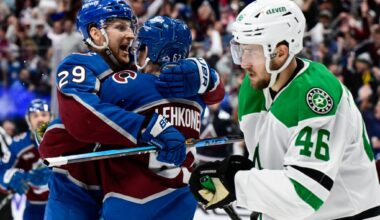 Stars own goal helps Avalanche complete comeback, force Game 7