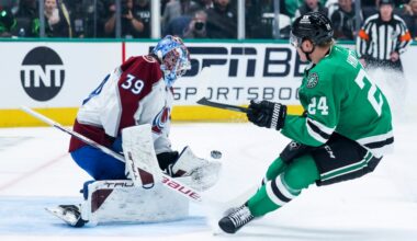 Mackenzie Blackwood just fine in playoff debut