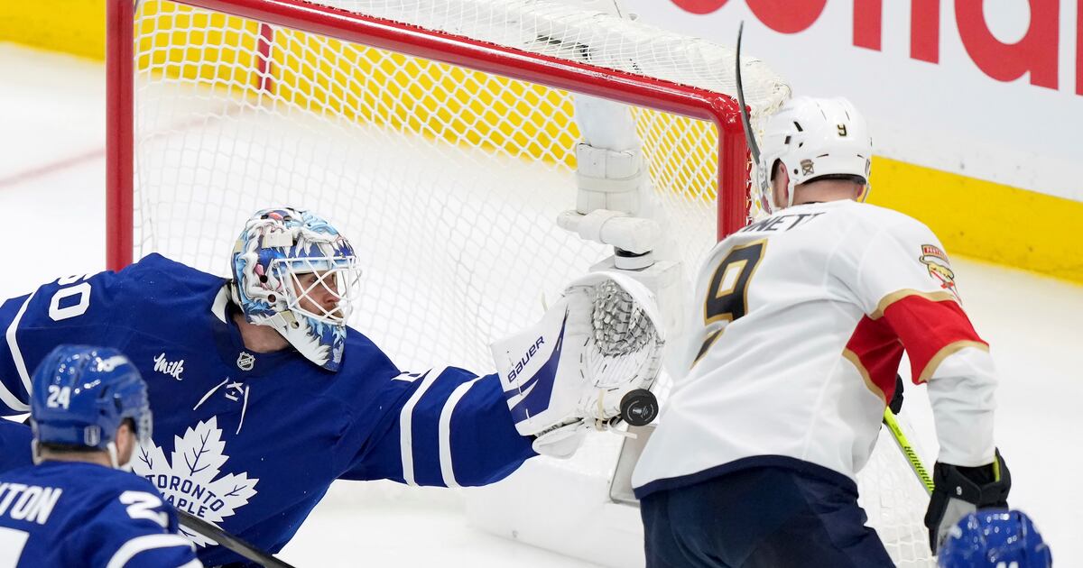 Maple Leafs goaltender Joseph Woll gets chance against Panthers amid concerns about Stolarz
