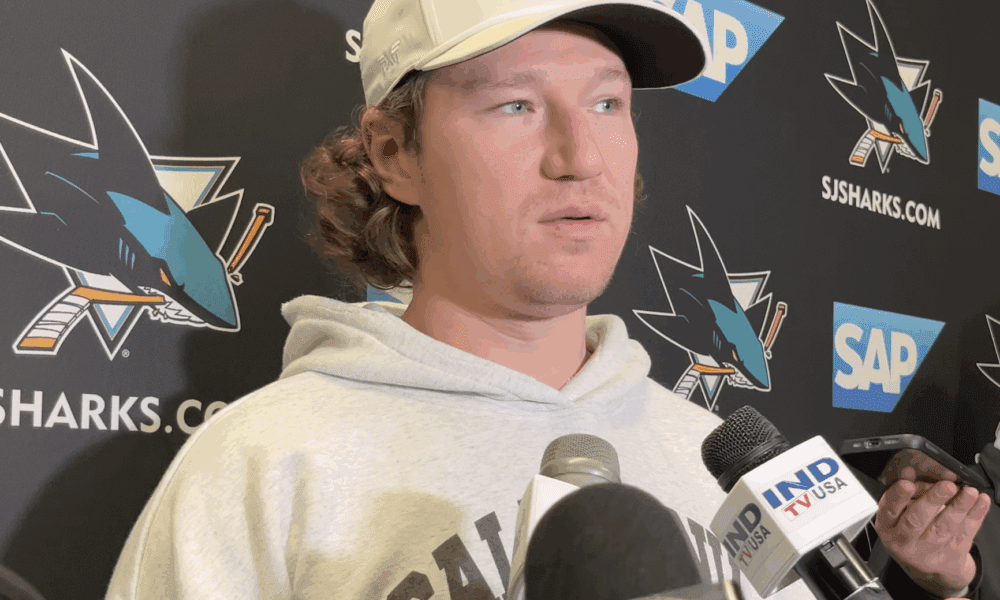 Toffoli Talks 'Tough Love' for Young Sharks, Perhaps Being Next Captain