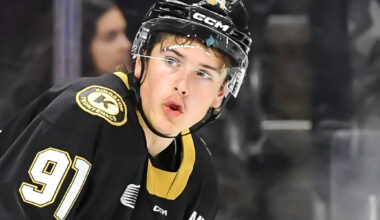 Tyler Hopkins is a rising prospect to watch for the 2025 NHL Draft