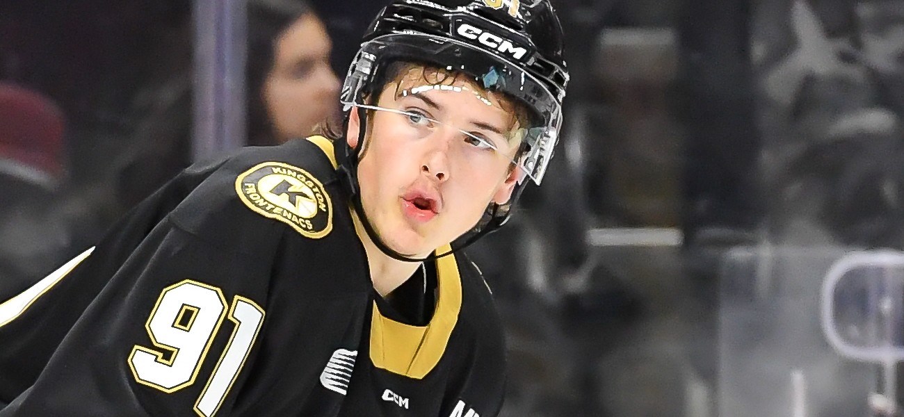 Tyler Hopkins is a rising prospect to watch for the 2025 NHL Draft