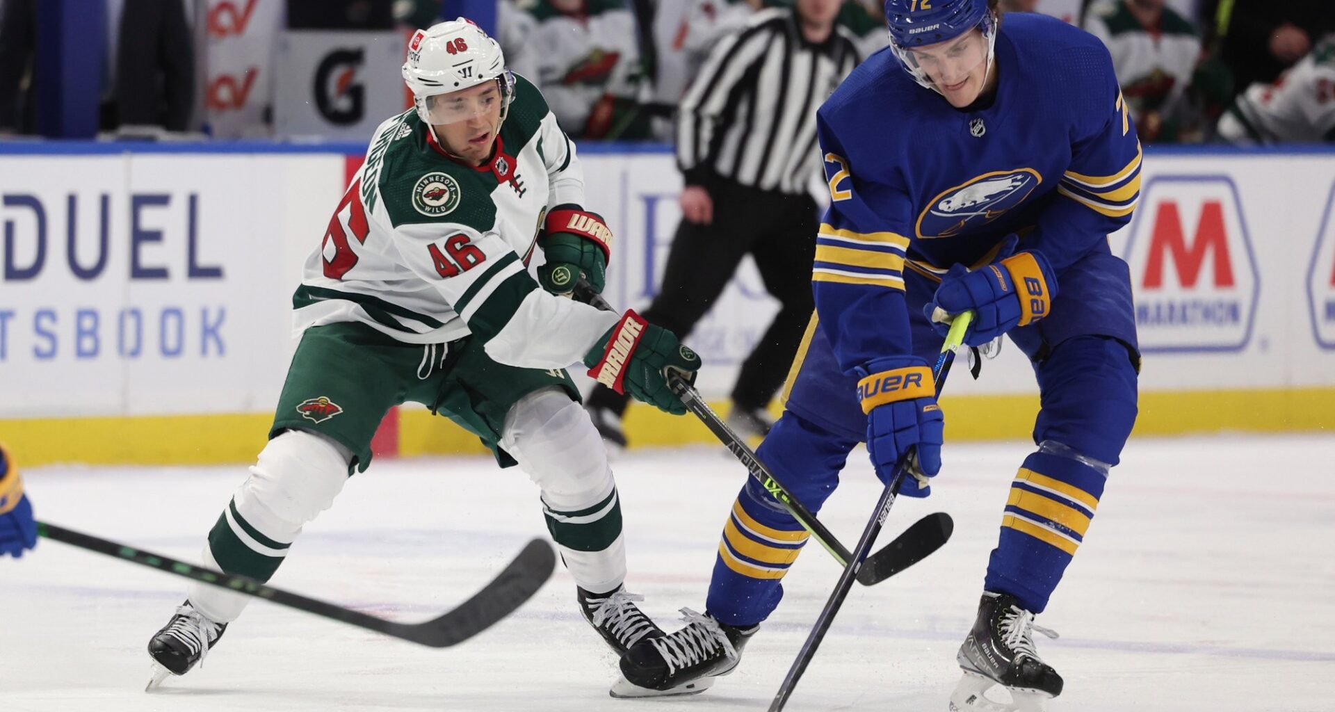 The Buffalo Sabres Won't Be the Wild's Savior At Center - Minnesota Wild