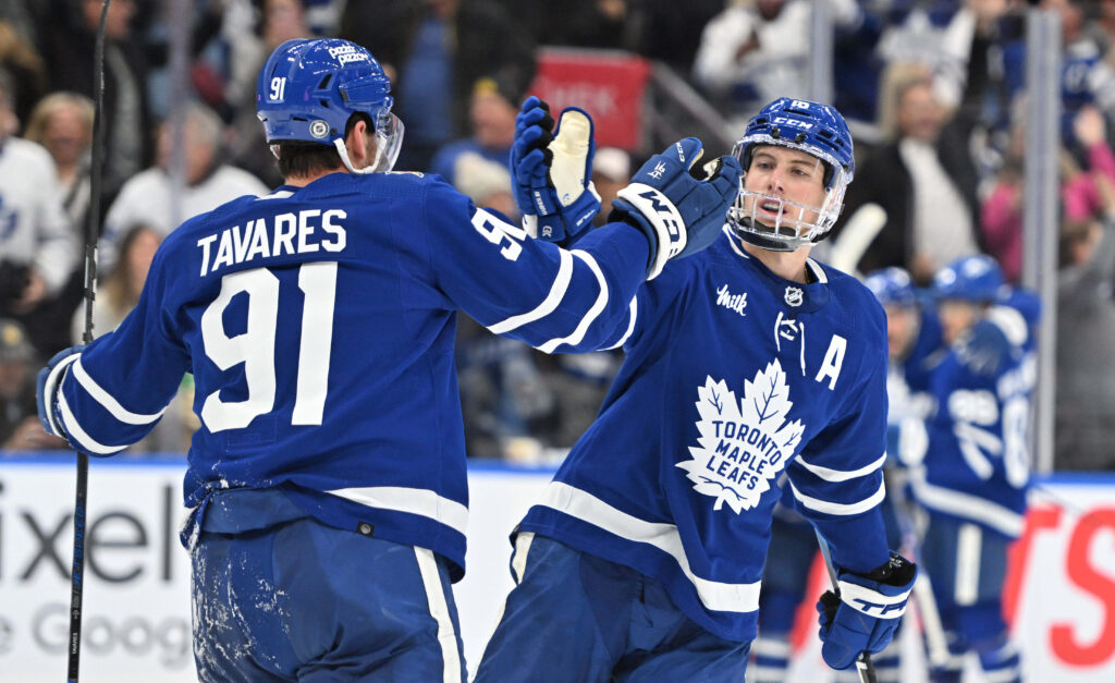 Maple Leafs Notes: Tavares, Marner, Matthews, Nylander
