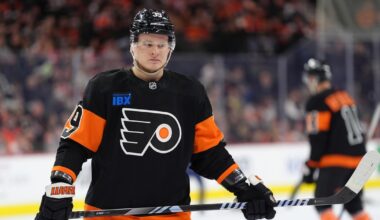 Flyers star Matvei Michkov uninjured in car accident, GM Danny Brière says 'there's nothing more than that to it'