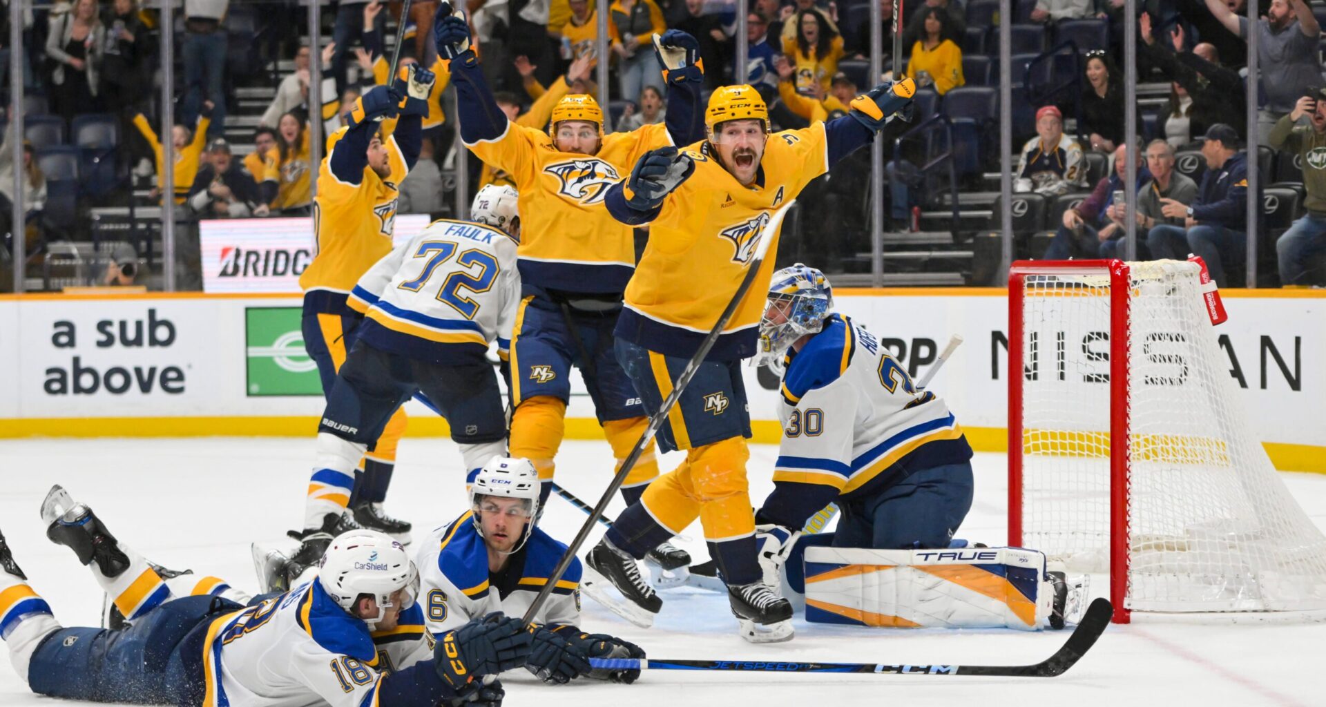 NHL Rumours: Nashville Predators Forward Possible Trade Bait