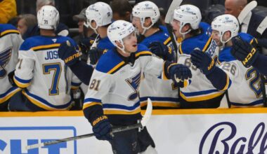 Forward's Absence Big Factor in St. Louis Blues Elimination