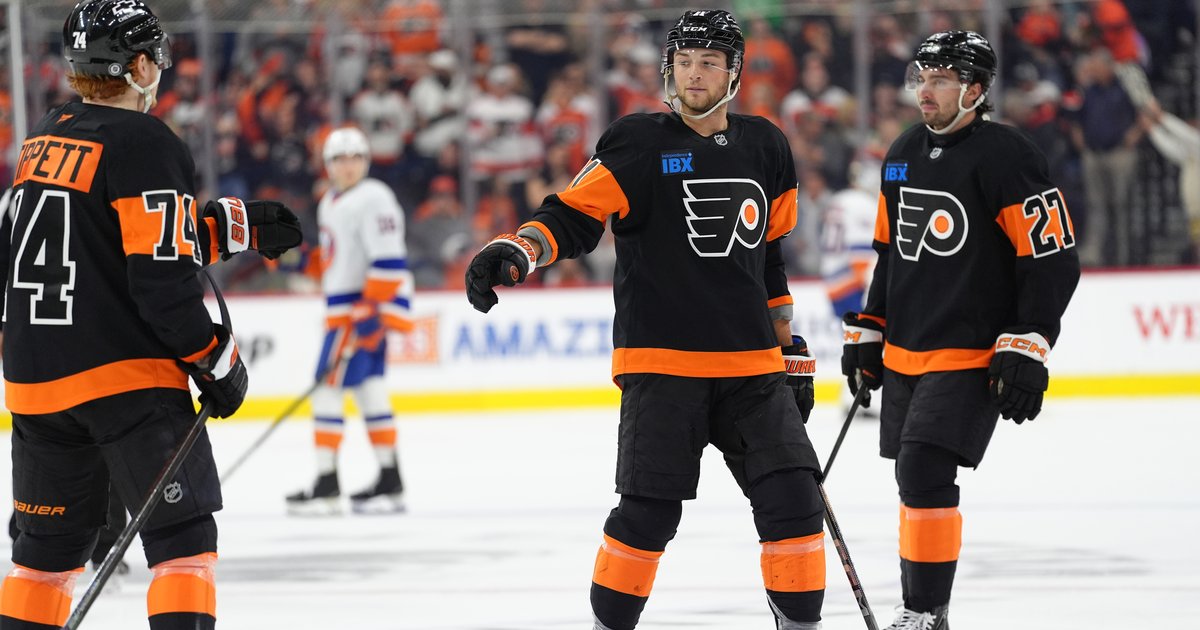 Flyers reach two-year extension with breakout winger Tyson Foerster