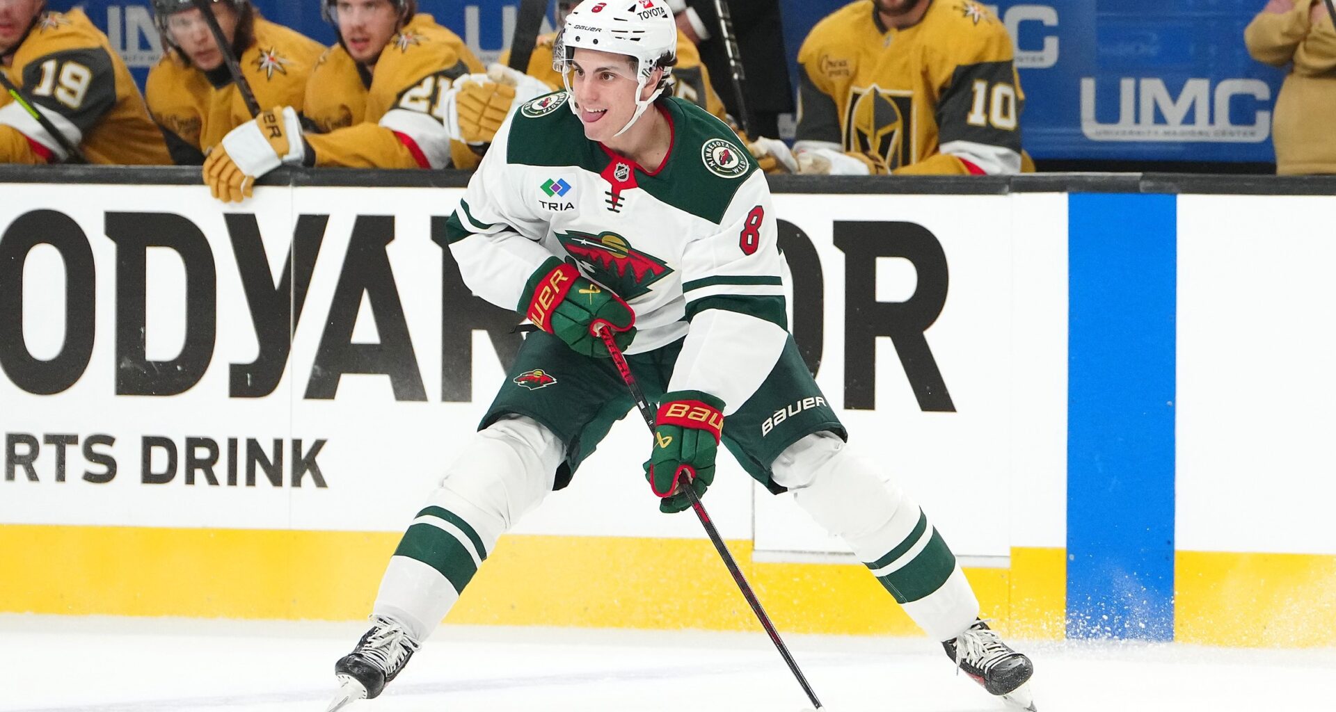 Zeev Buium Already Showed Improvement Between Games 1 and 2 - Minnesota Wild