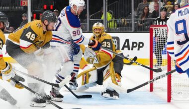 Oilers vs Golden Knights Game 2