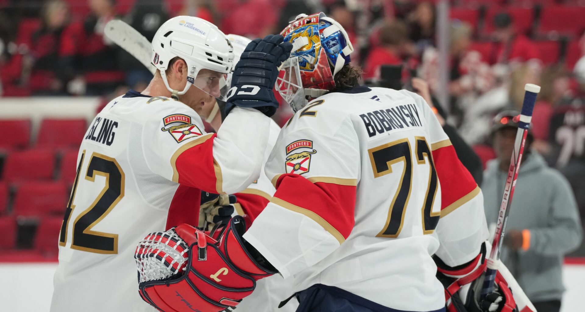 Bobrovsky Shines As Panthers Take Game 1 Against Hurricanes