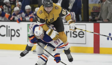 NHL Playoff Preview: Vegas Golden Knights at Edmonton Oilers with Line Combinations 5/10/2025