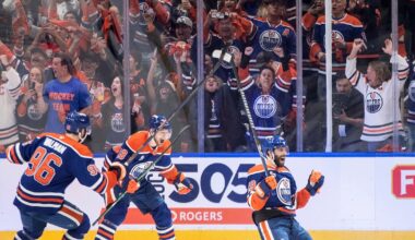 Henrique scores twice as the Oilers beat the Golden Knights 3-0 in Game 4 of playoff series