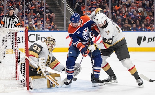 Golden Knights Oilers Hockey