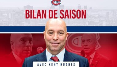 Le Canadien annonce la date de son bilan de fin de saison