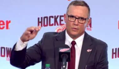 Steve Yzerman, Detroit Red Wings GM