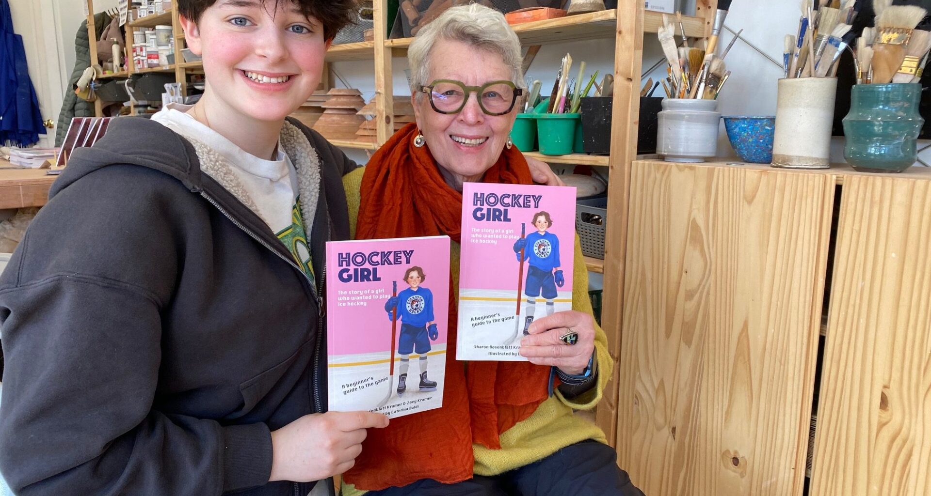 Girls don’t play hockey, do they?