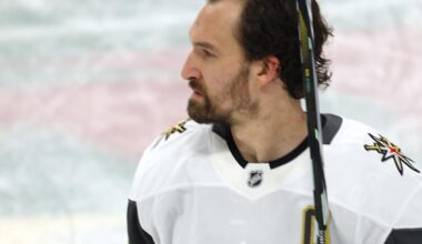 Mark Stone injury update: Golden Knights captain leaves Game 3 vs. Oilers